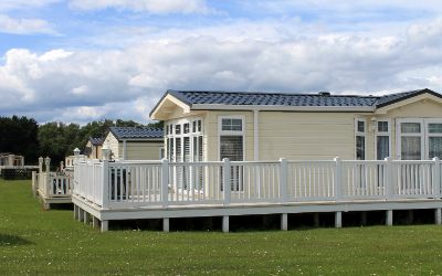 composite decking for you static caravan or home