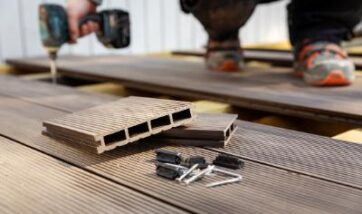 how to install composite decking boards